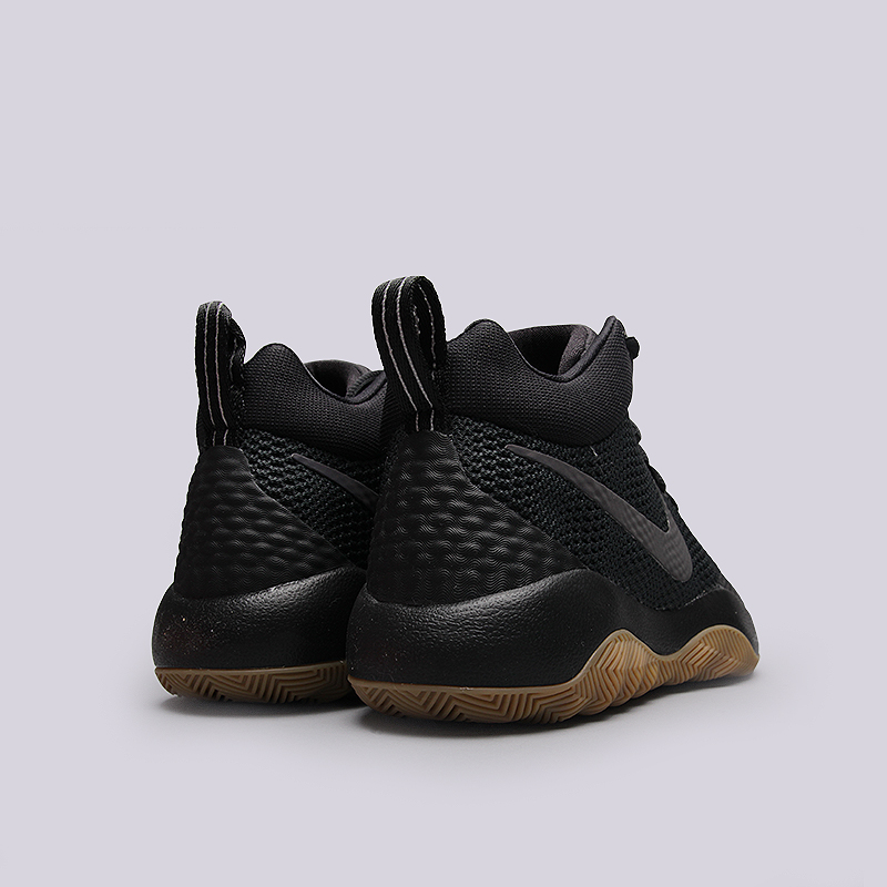 мужские черные баскетбольные кроссовки Nike Zoom Rev 852422-010 - цена, описание, фото 4